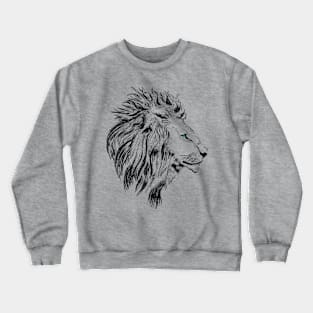 Lion Head Crewneck Sweatshirt